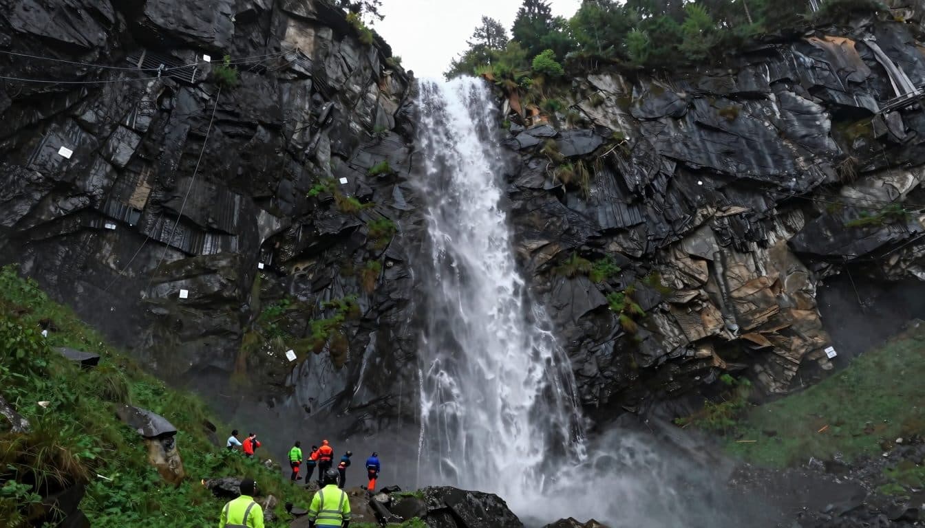 Allieva della polizia precipita nella cascata Stuiben durante l'addestramento alpino in Tirolo e muore