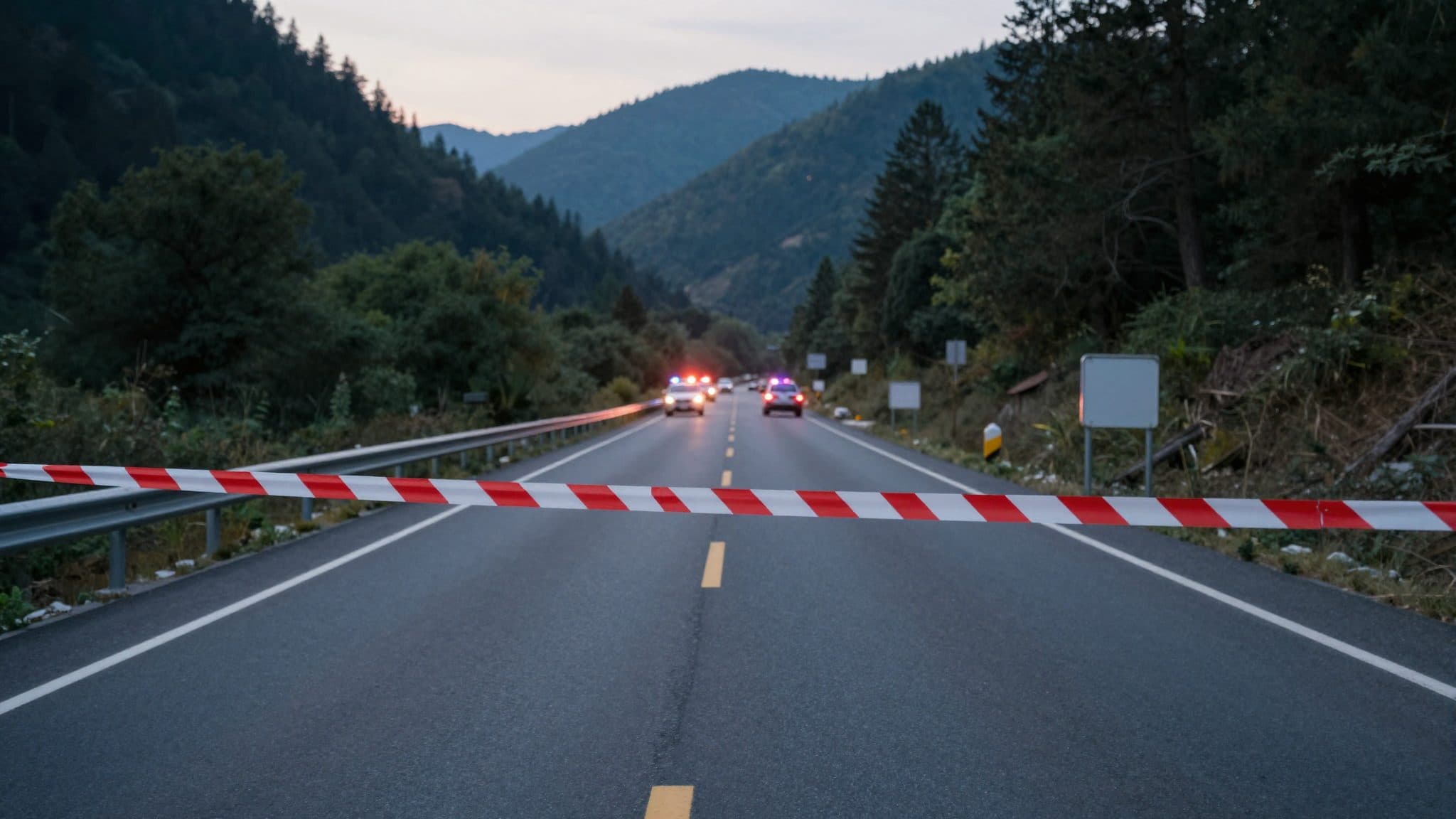 Incidente frontale mortale sulla B96 vicino a Frojach: una donna di 60 anni esce di strada