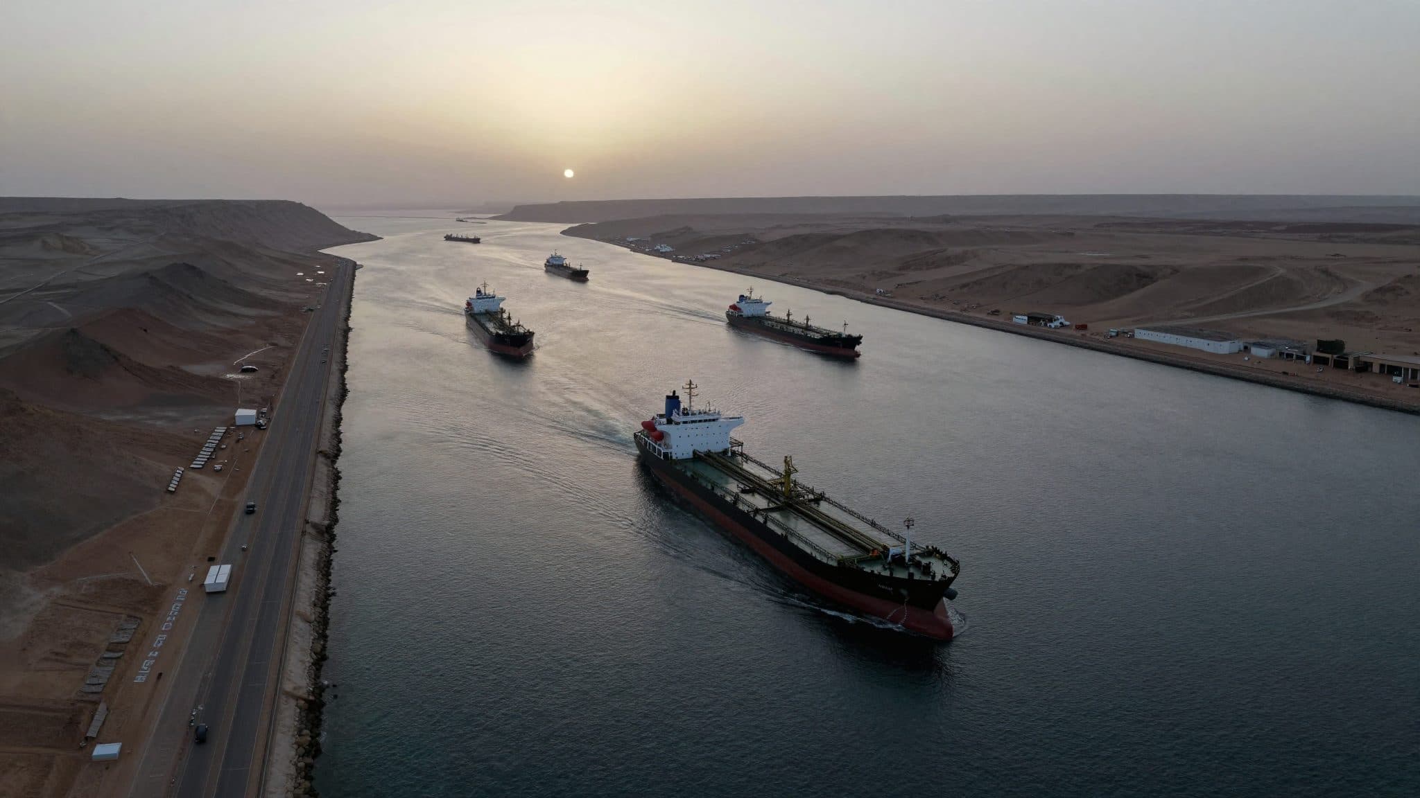 Attacchi degli Houthi nel Mar Rosso: il traffico navale devia, il prezzo del petrolio cala nettamente