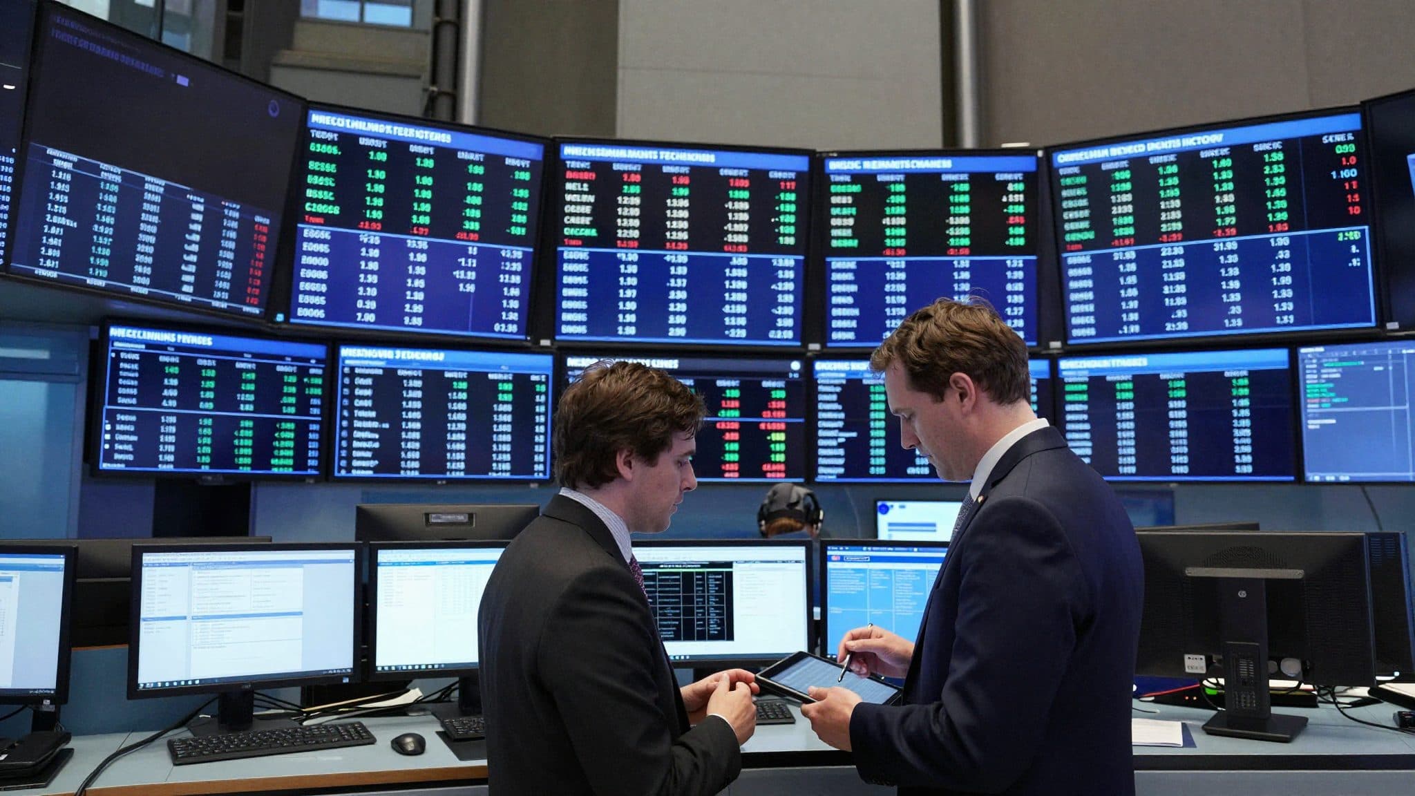 Le borse USA aprono in modo contrastato – i titoli dei chip guadagnano nettamente
