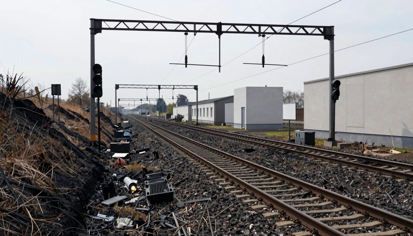 Incendio sulla linea Colonia-Düsseldorf: la polizia indaga per sabotaggio, rivendicazione di un gruppo dell'estrema sinistra