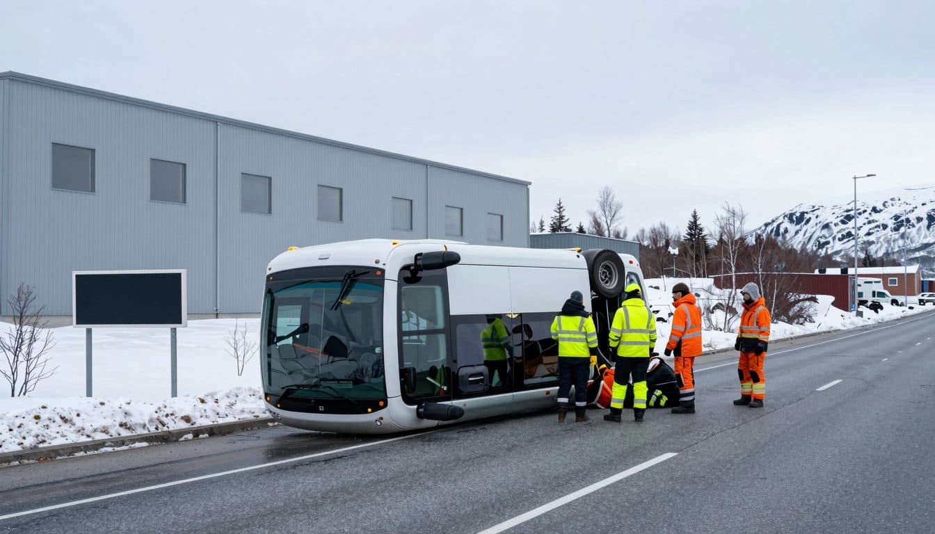 Bus con 34 turisti tedeschi si ribalta in Norvegia – diversi feriti lievi