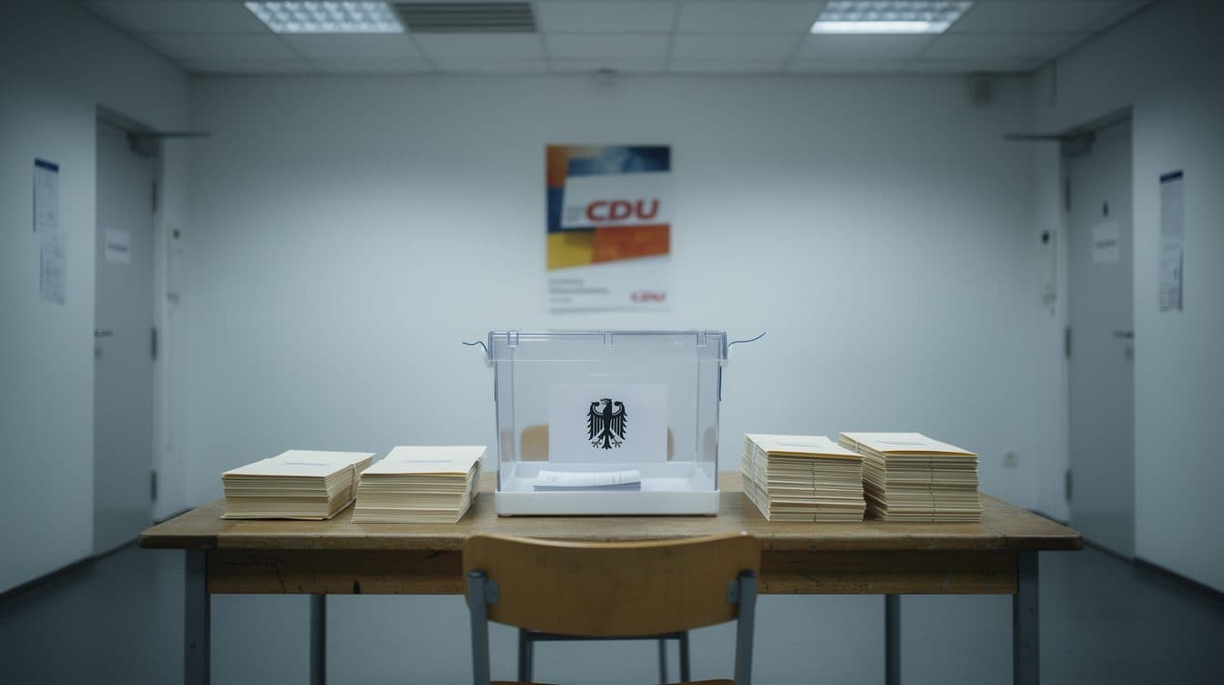Il candidato CDU Marcus Hoffmann vince le elezioni del sindaco a Aue-Bad Schlema