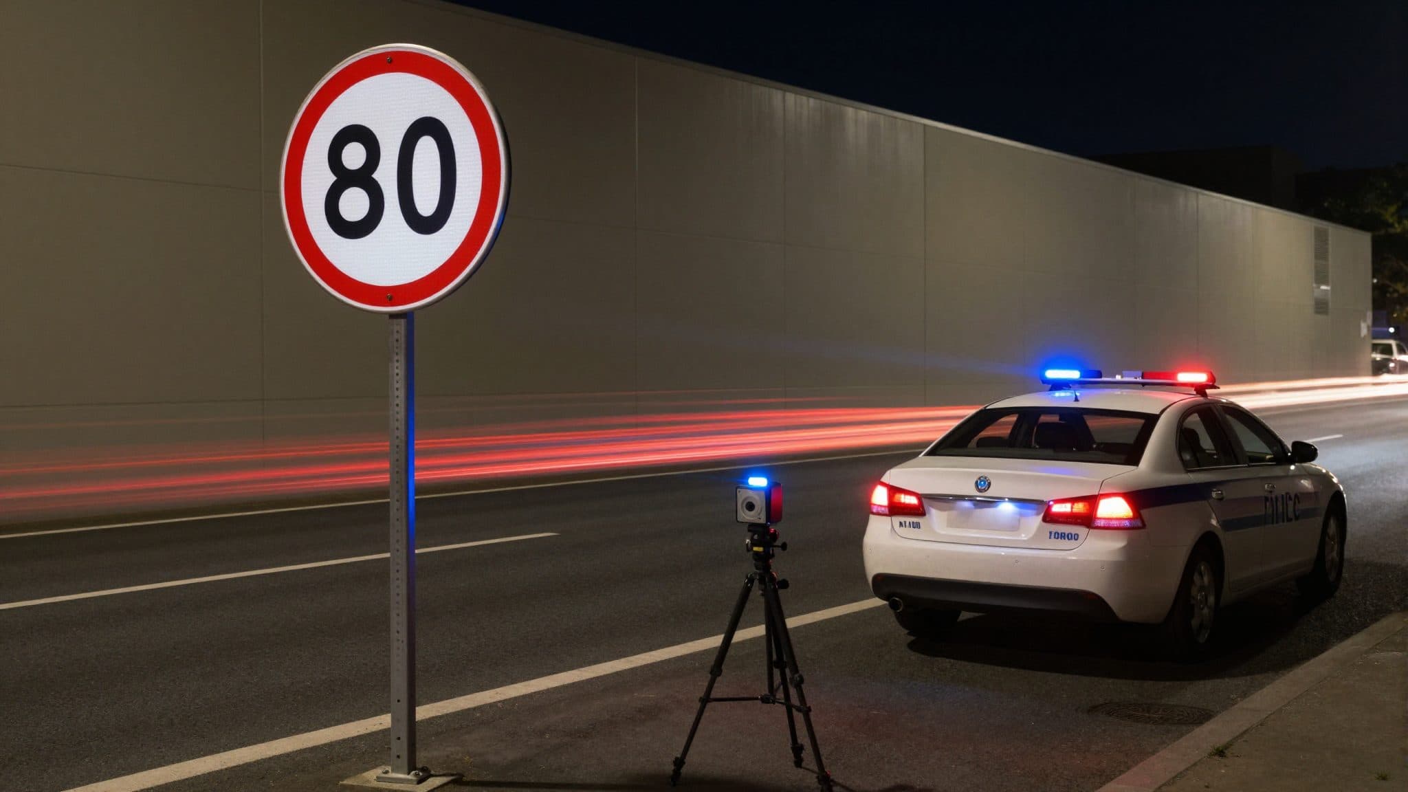 A 154 km/h in una zona con limite di 80: la polizia ferma un 25enne