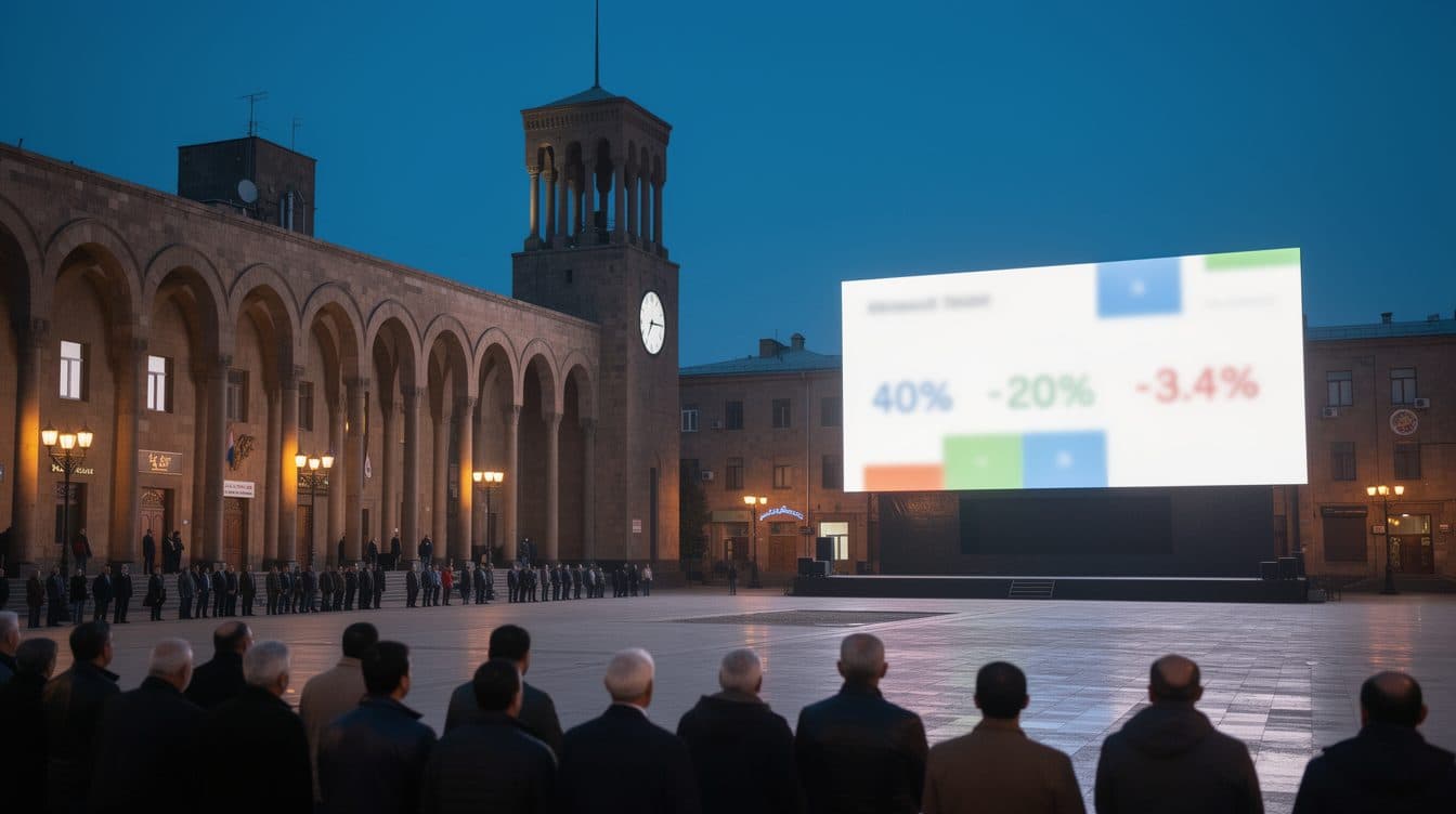 Elezioni parlamentari in Armenia: il partito di Pashinyan in testa secondo le proiezioni