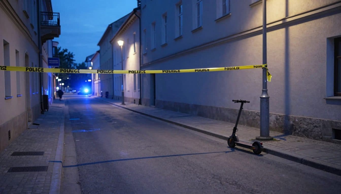 16enne fugge a Linz dalla polizia con un monopattino elettrico rubato