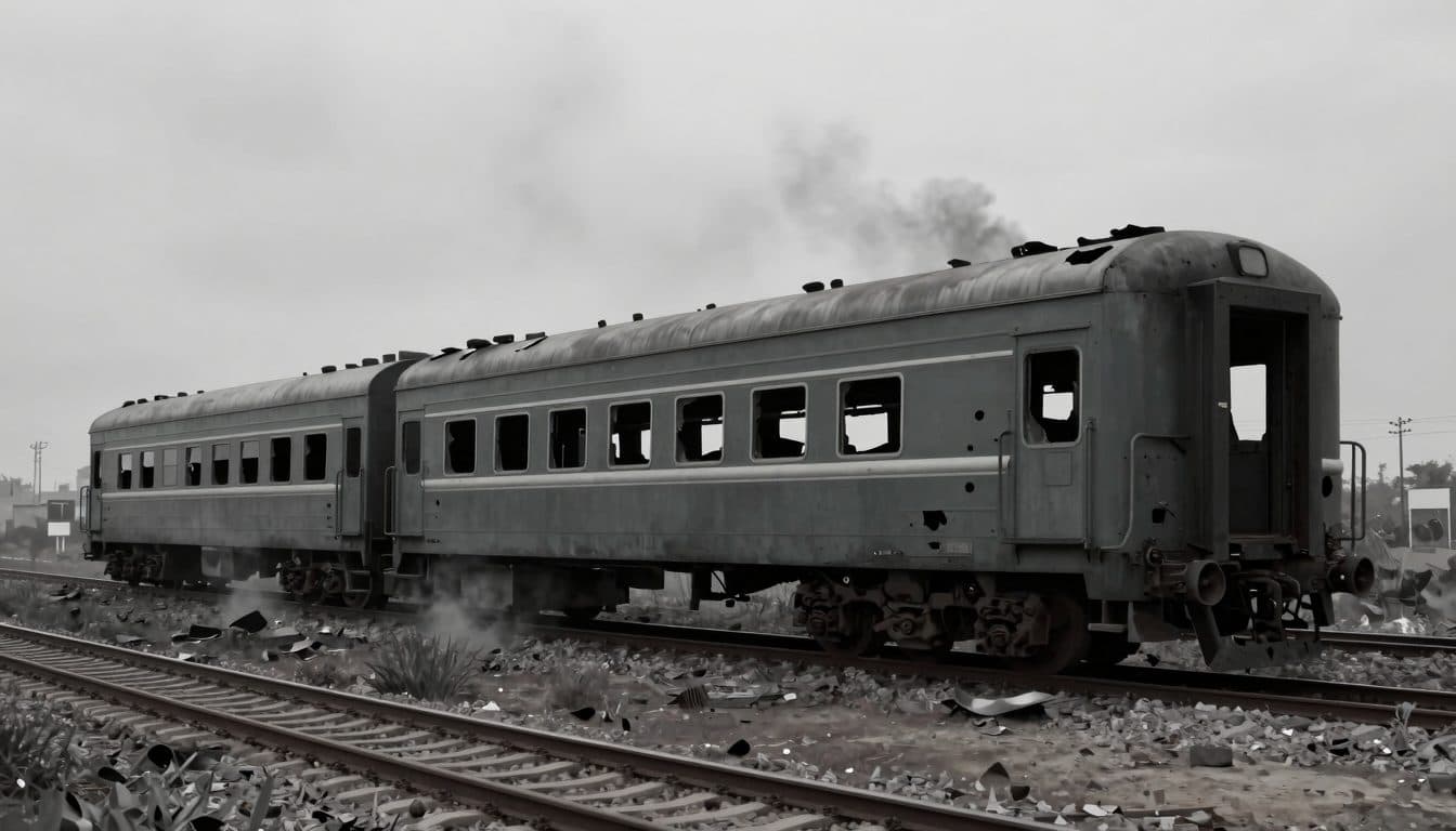 Attacco di droni russo contro un treno passeggeri in Ucraina: due morti