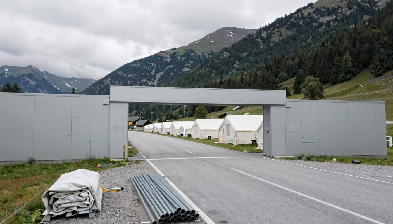 La Carinzia smantella le tende provvisorie per l'asilo al confine con l'Italia