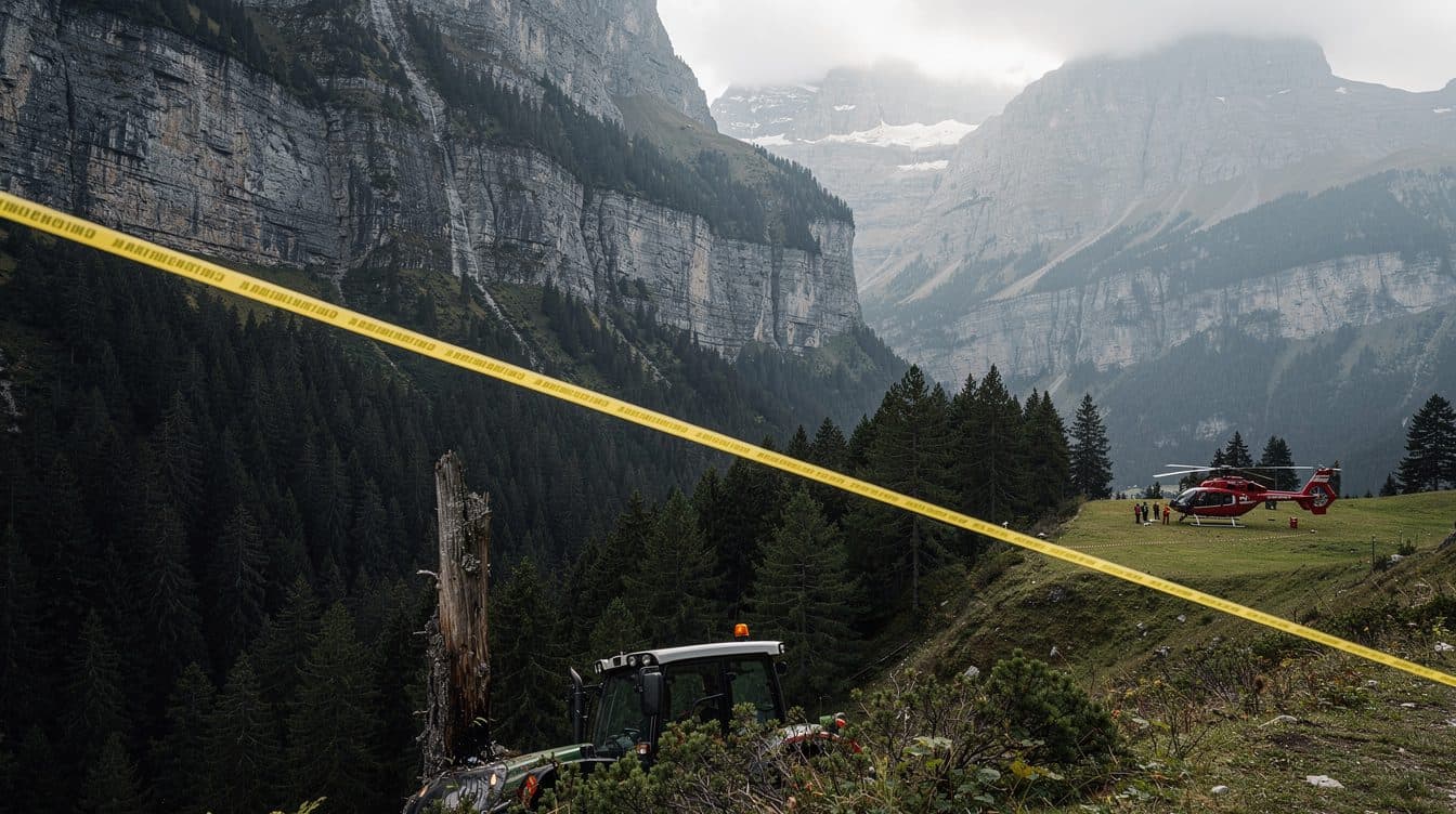 Incidente mortale con trattore a Gries am Brenner: muore un 43enne durante lavori di sfalcio su un pendio