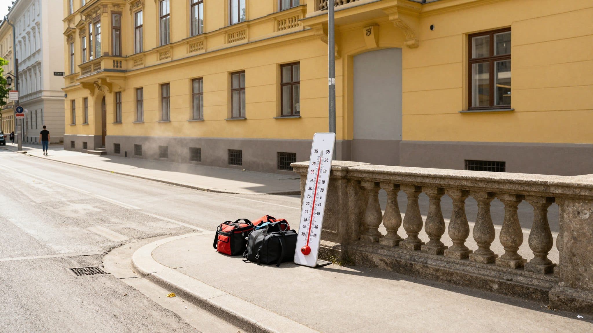 Studio viennese: le ondate di calore fanno aumentare del nove per cento il numero degli interventi di soccorso