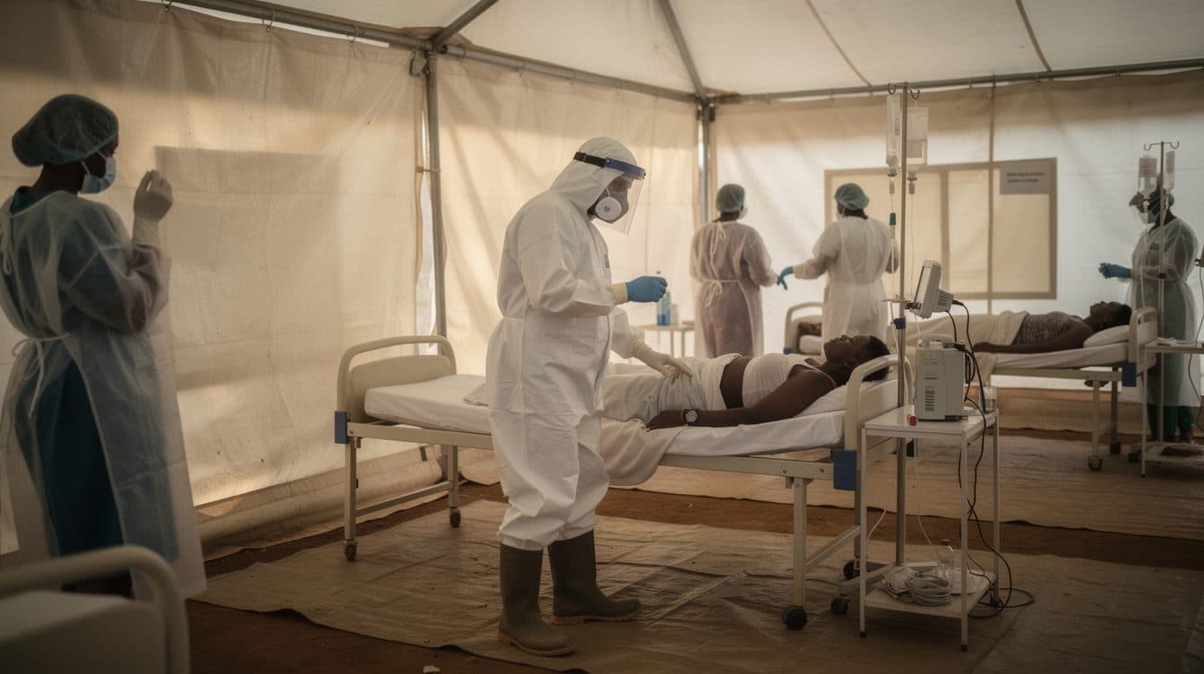 Oltre 900 casi sospetti di Ebola nella RDC: l’OMS lancia un appello per un cessate il fuoco immediato