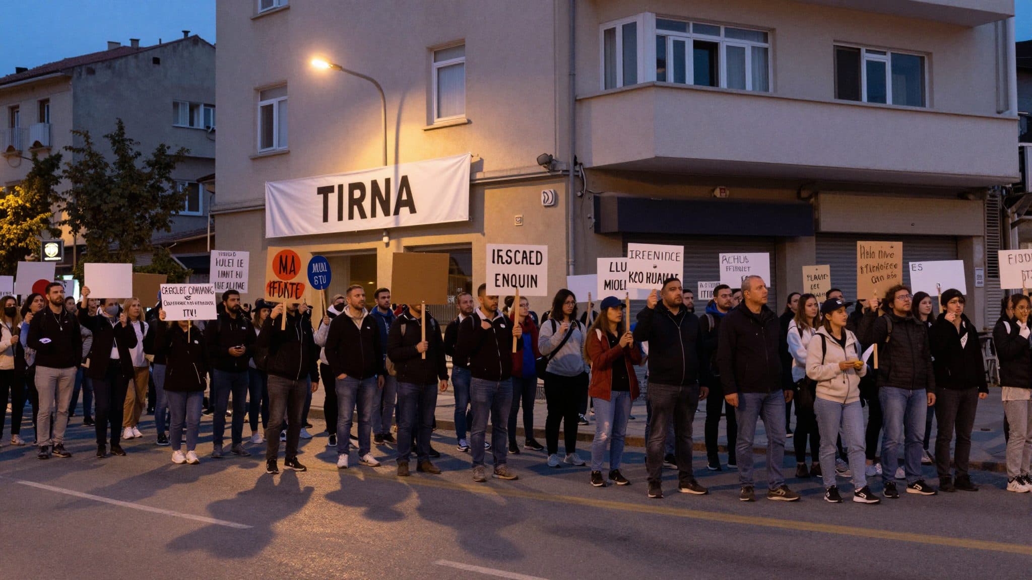 Proteste a Tirana contro il progetto di lusso della famiglia Trump sulla costa albanese