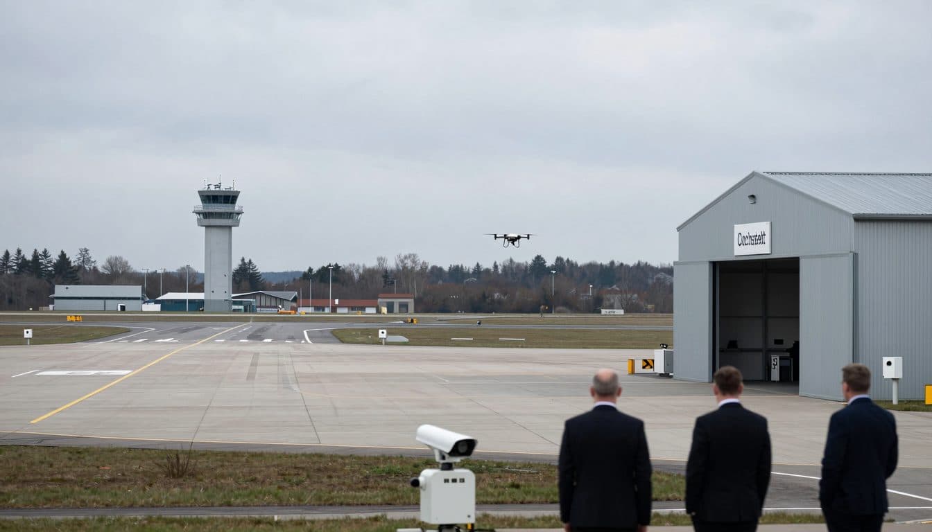 Nuovo centro di ricerca per la sicurezza dei droni inaugurato all'aeroporto di Cochstedt
