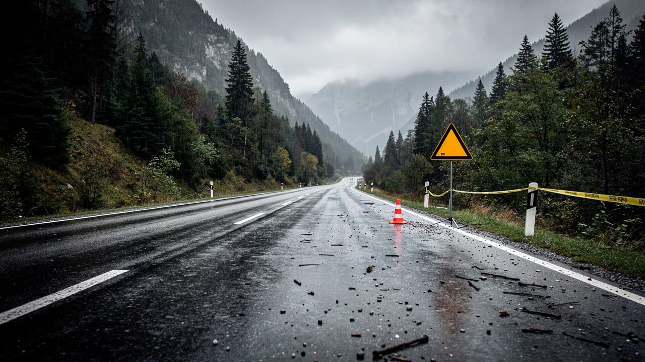 Incidente motociclistico mortale sulla B320: due persone muoiono in uno scontro frontale nel Pongau