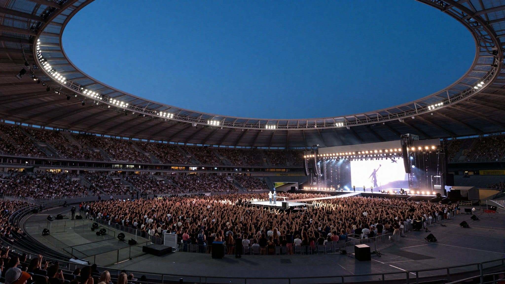 Die Toten Hosen concludono la tappa berlinese del tour d'addio davanti a 70.000 fan, con Farin Urlaub e Sven Regener ospiti sul palco