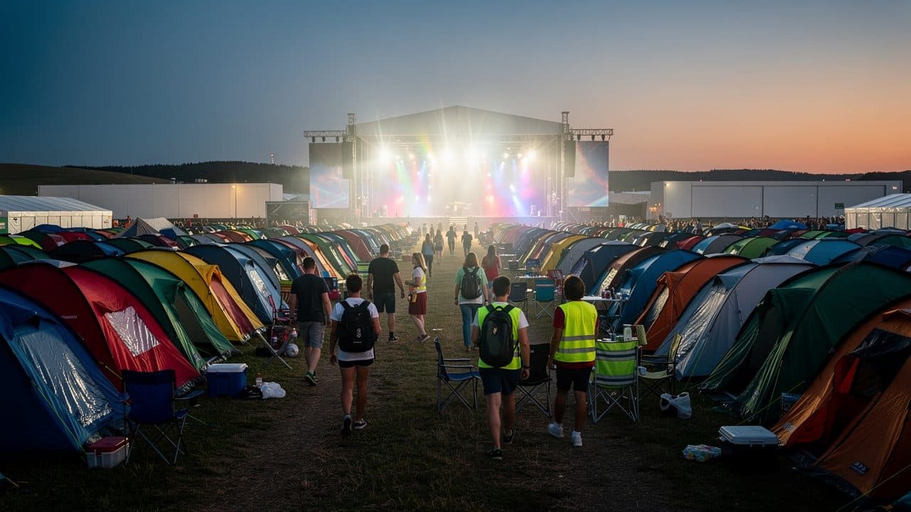 Rock am Ring inizia al Nürburgring: 90.000 fan accampati nonostante gli avvisi meteo