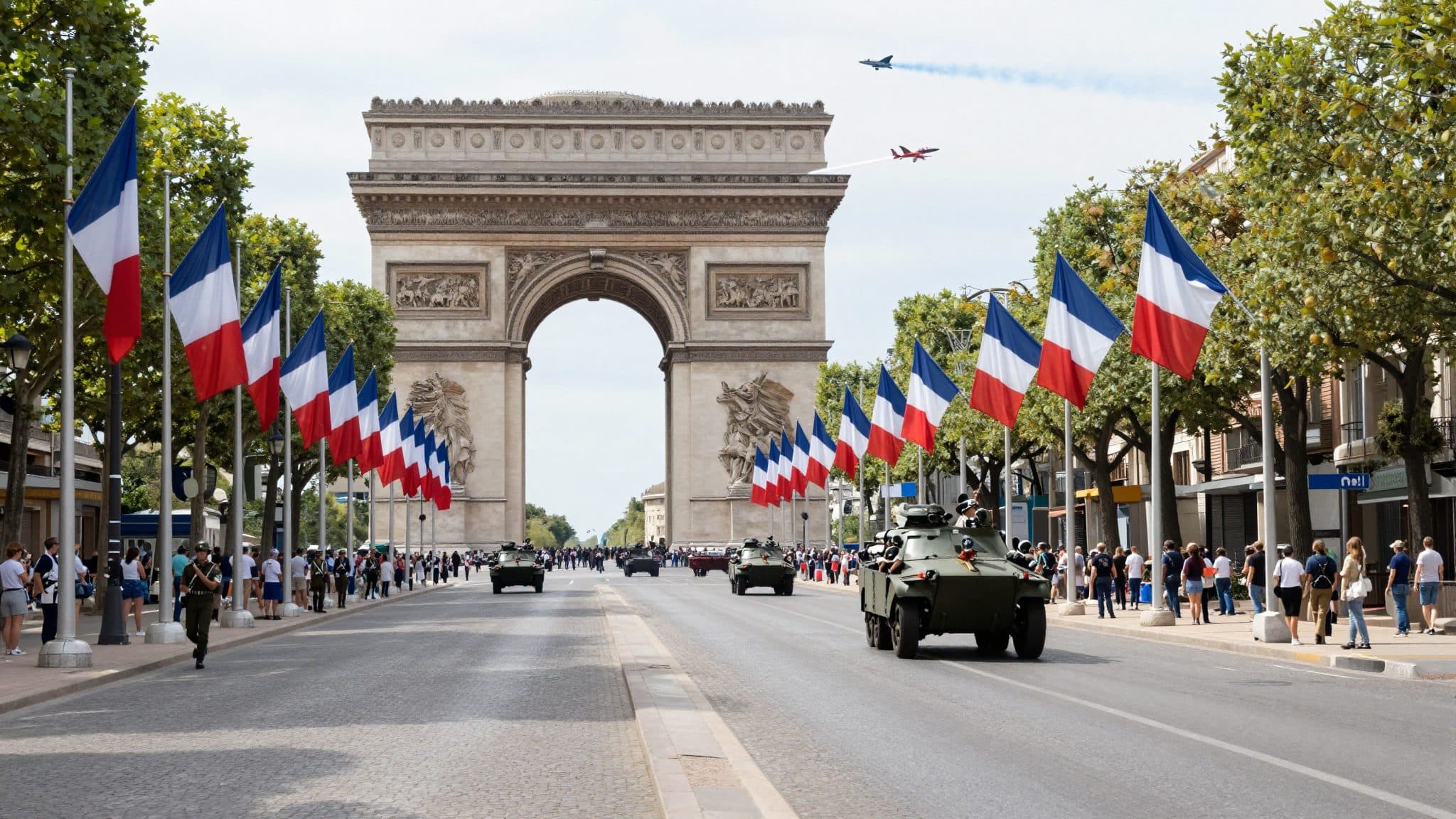 L'ultima parata del 14 luglio di Macron: l'Ucraina al centro della più grande parata militare della sua presidenza