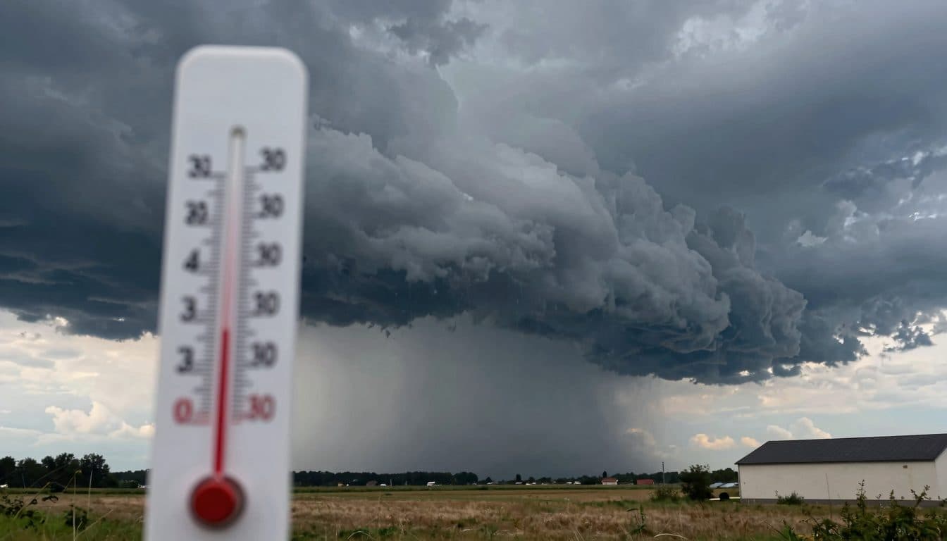 Dopo l'ondata di caldo con 38 gradi, in Germania si annunciano temporali violenti e nubifragi