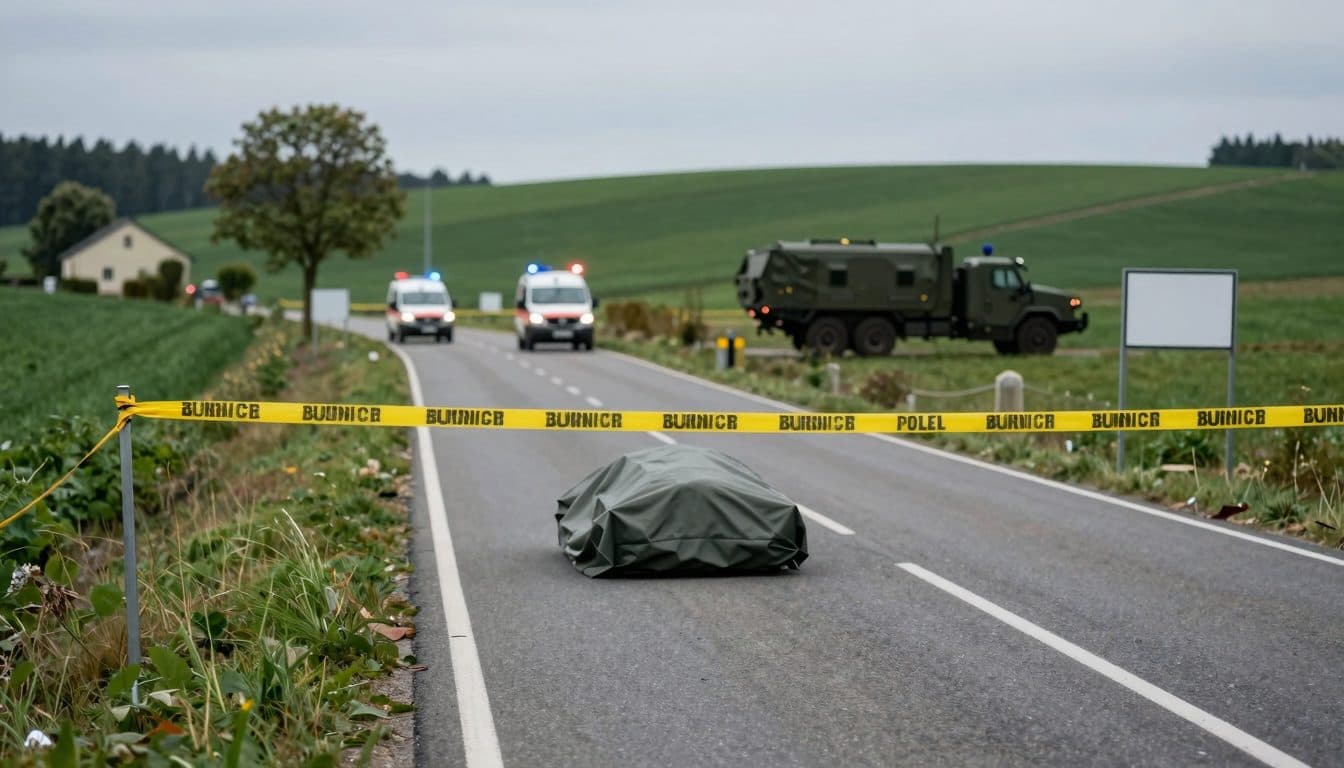 Motociclista muore in collisione con un Unimog dell'Esercito federale a Wiesmath