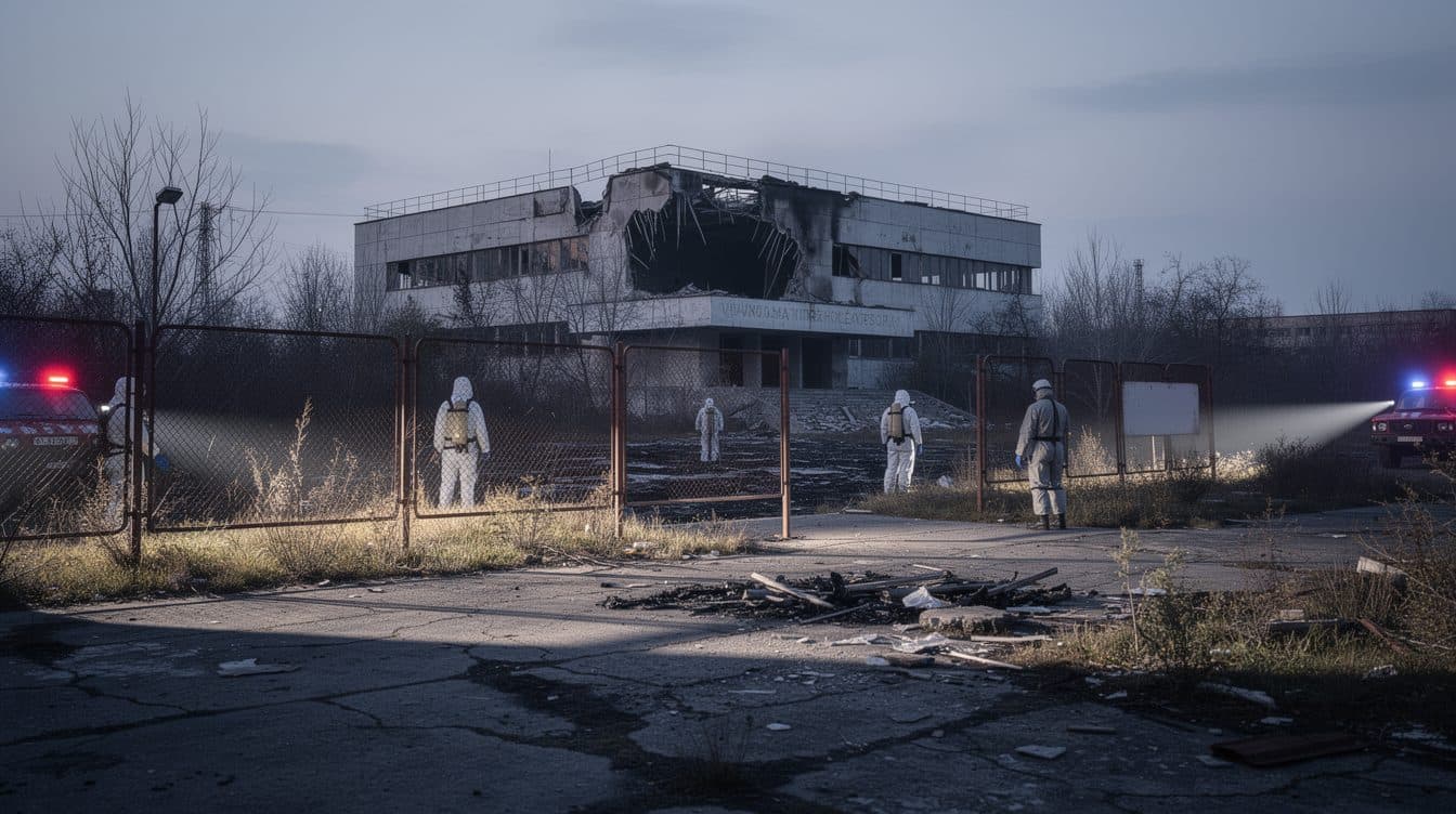Droni russo colpisce deposito di combustibile esaurito vicino a Chernobyl