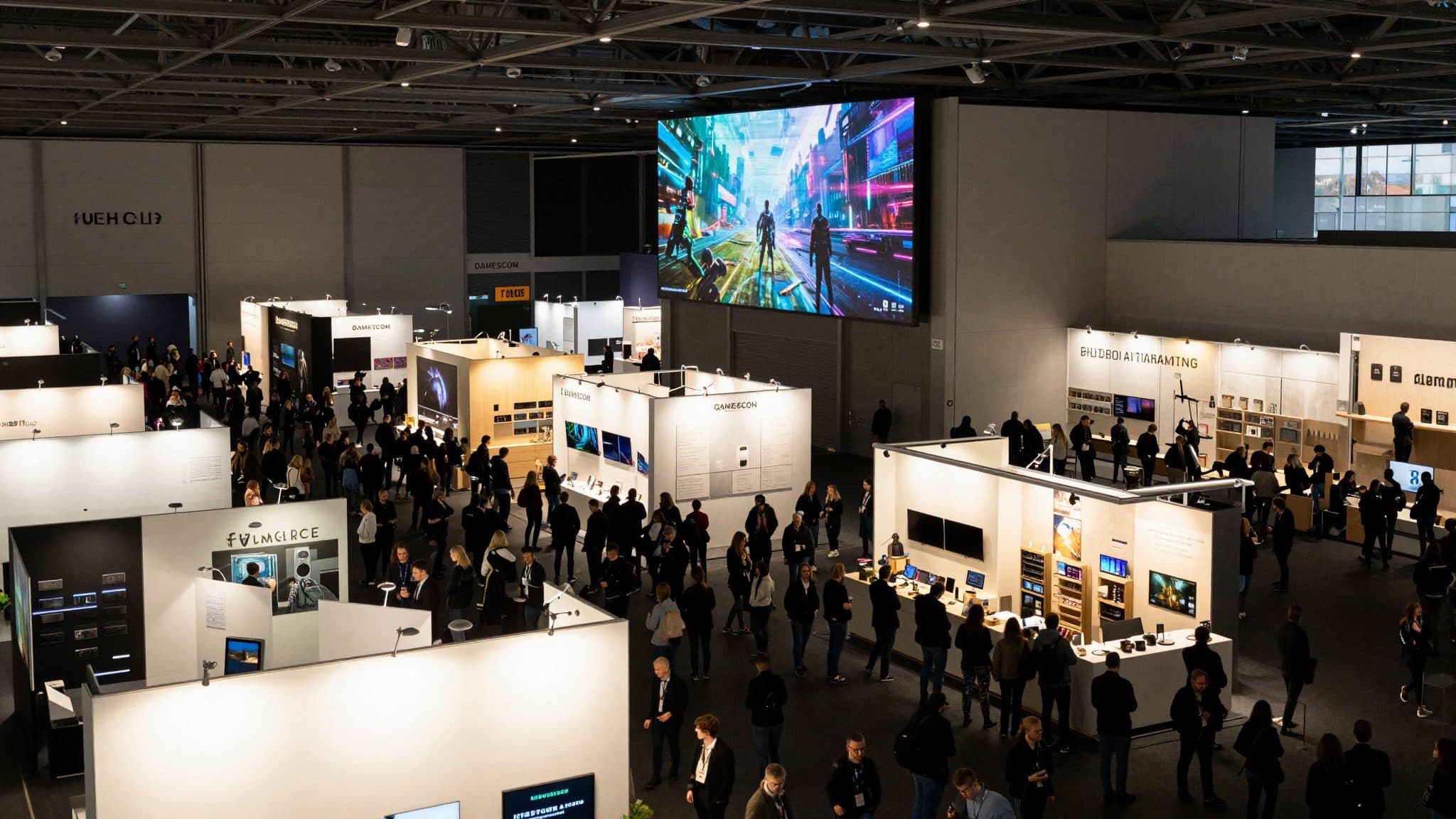 La Gamescom di Colonia registra numeri di visitatori vicini al massimo storico
