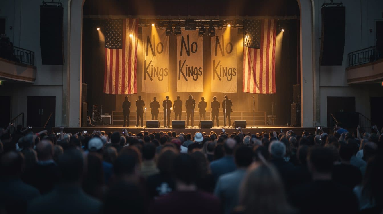 Celebrità USA protestano con un concerto a New York contro la politica di Trump