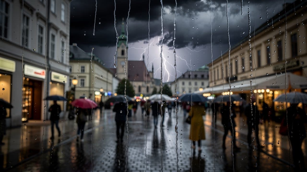 Meteo in Austria e Assia: la nuova settimana inizia con tempo variabile, piogge e temporali