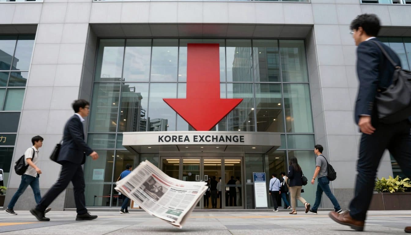 Le borse asiatiche scivolano in territorio negativo – i titoli dei chip trascinano giù il KOSPI