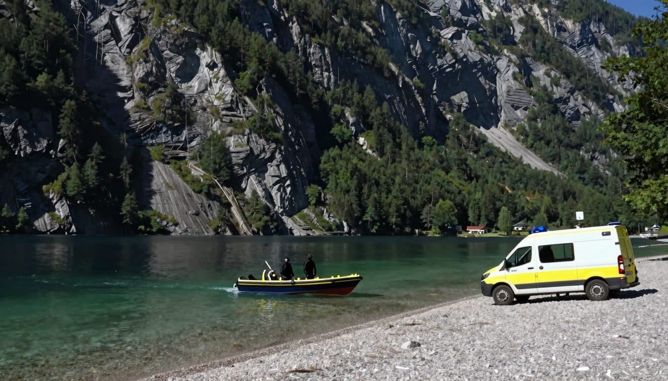 Escursionista in Tirolo precipita per dieci metri e viene soccorsa in barca