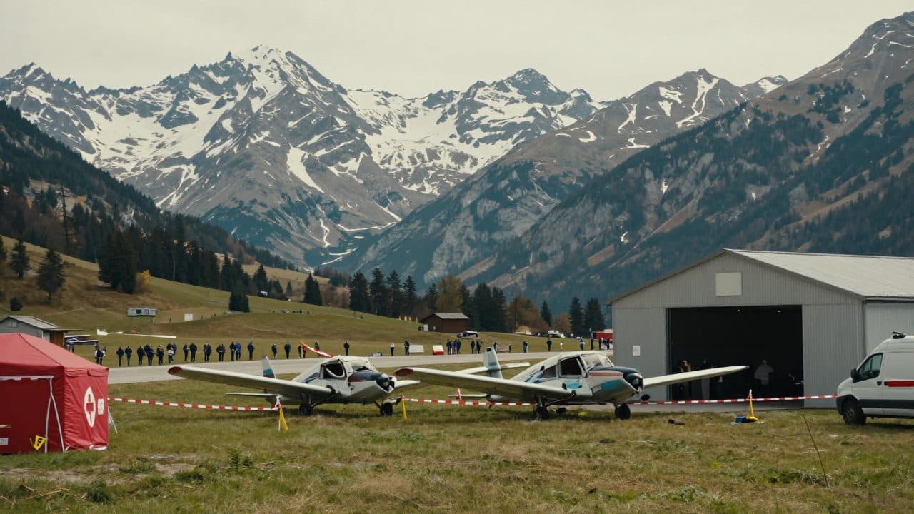 Collisione di due piccoli aerei durante un raduno aereo a Krimml, nel Pinzgau: due feriti