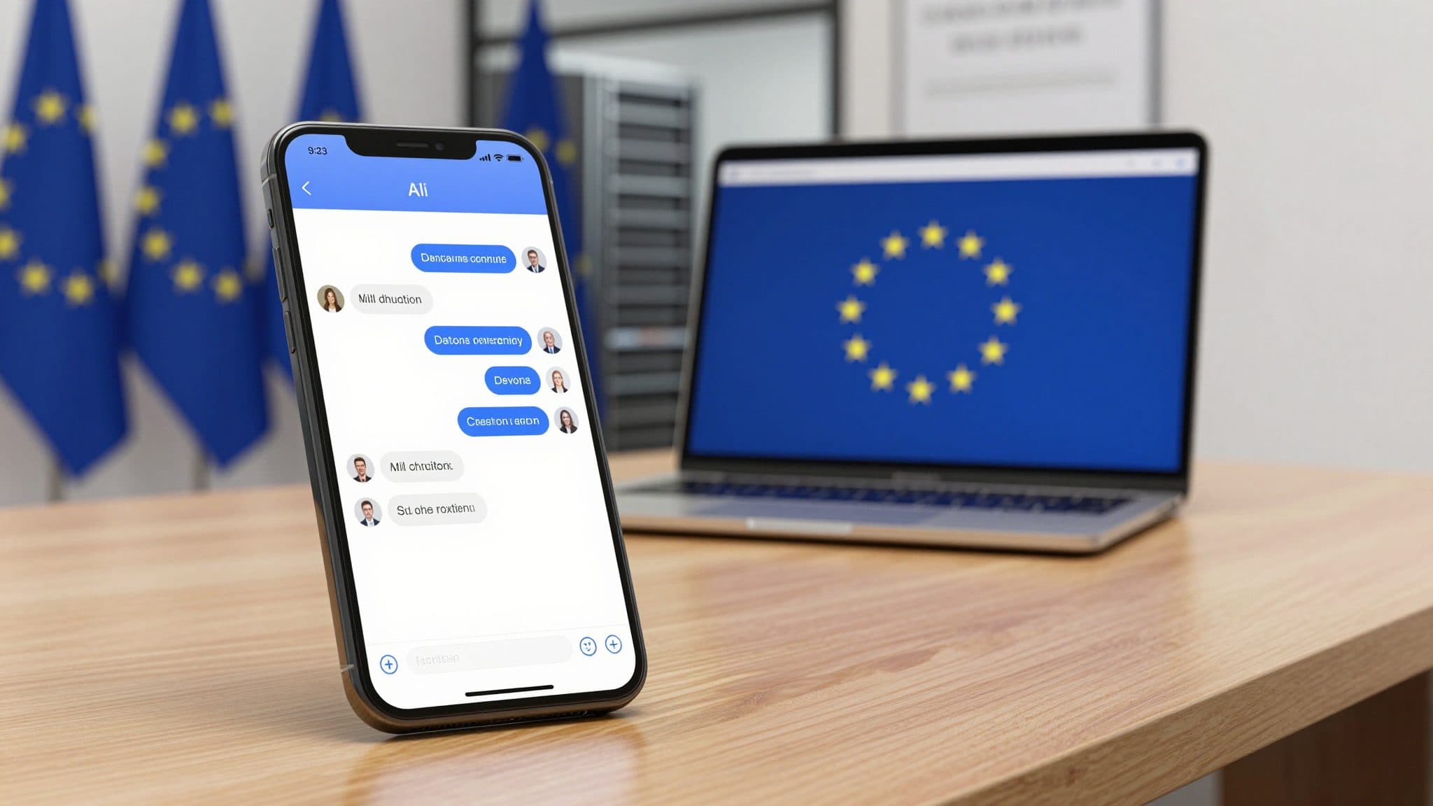 La start-up viennese Eustella lancia un'app IA europea come alternativa a ChatGPT