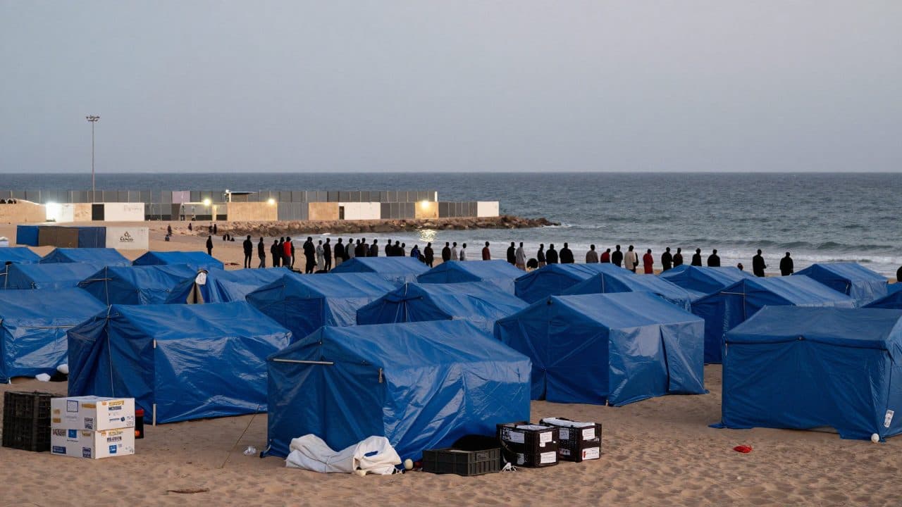 La situazione nei campi provvisori a Ceuta si aggrava – migliaia di migranti restano in attesa