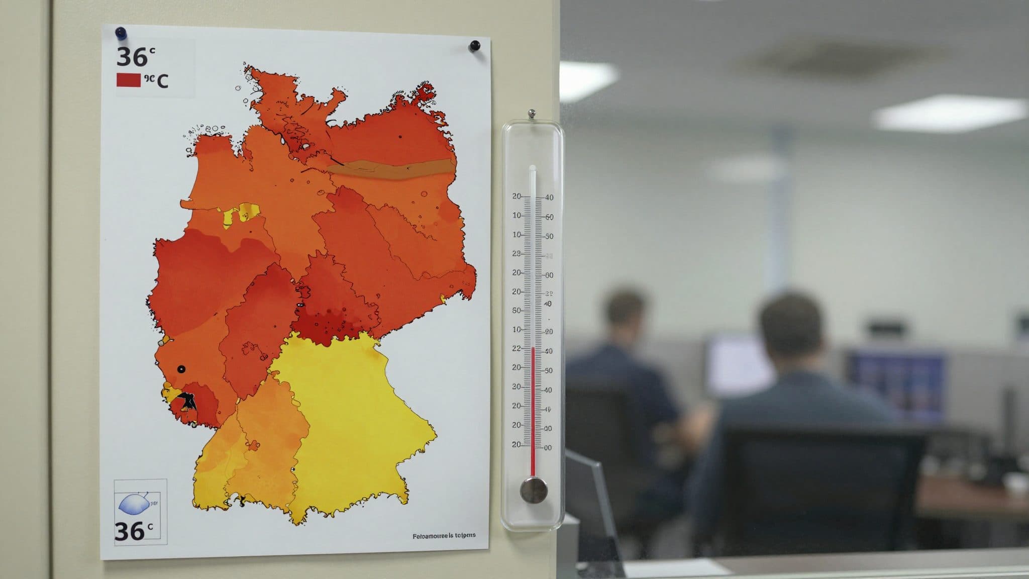 Breve refrigerio in Germania: il DWD annuncia fino a 36 gradi nel fine settimana