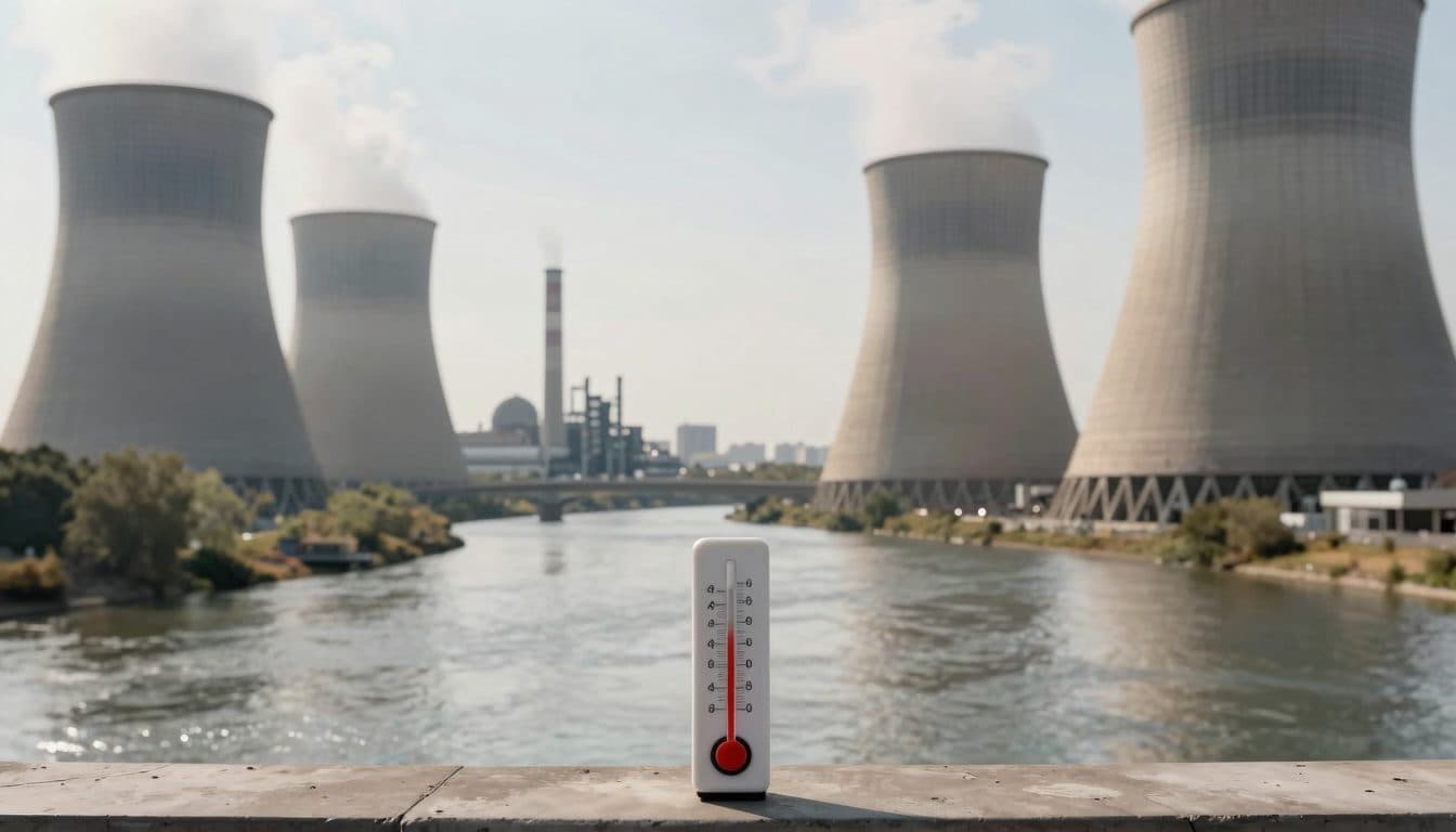 Centrale nucleare francese spegne un reattore a causa dell'ondata di caldo
