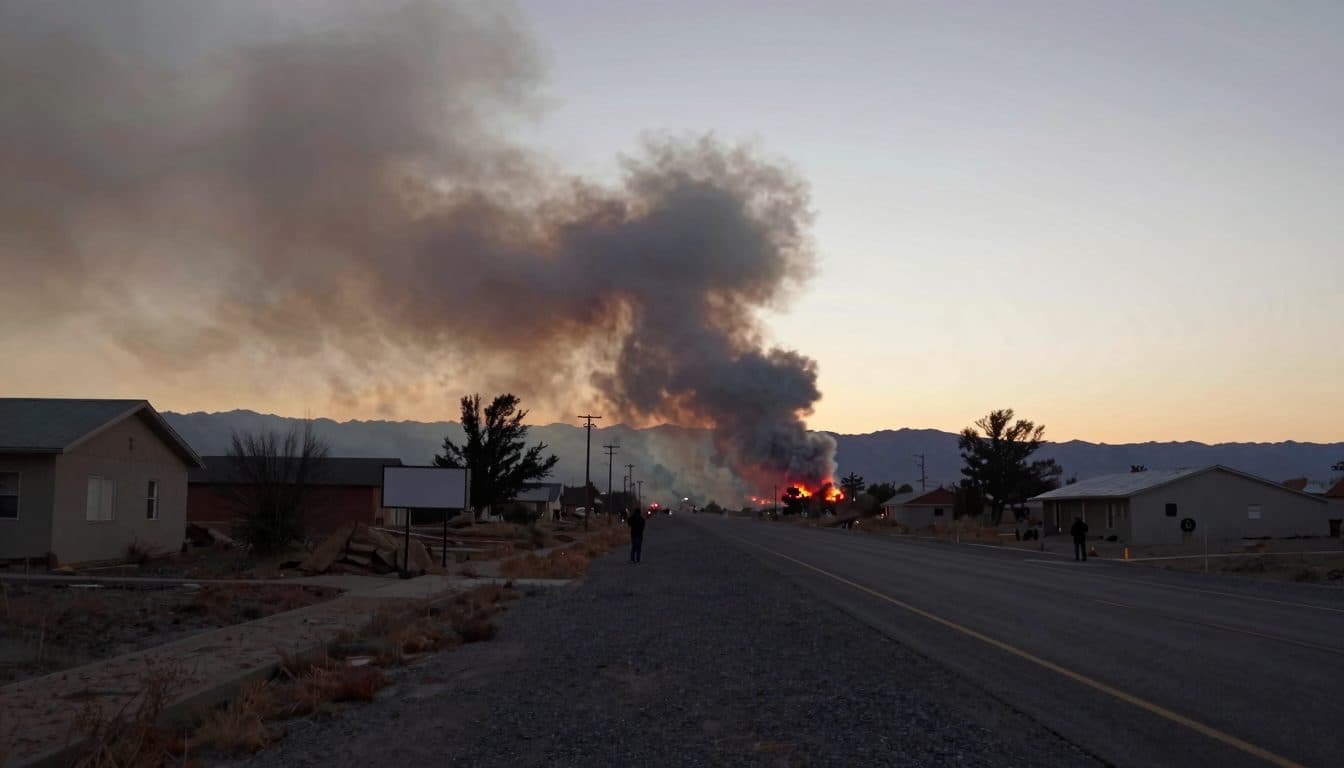 Vento ostacola le operazioni di spegnimento: decine di migliaia di persone in fuga dagli incendi boschivi in Nevada