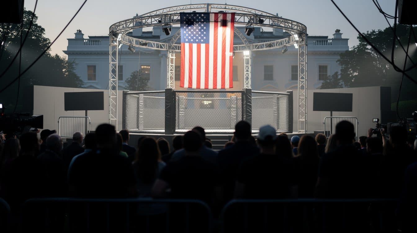 Tribunale USA autorizza combattimenti in gabbia davanti alla Casa Bianca per l'80° compleanno di Trump