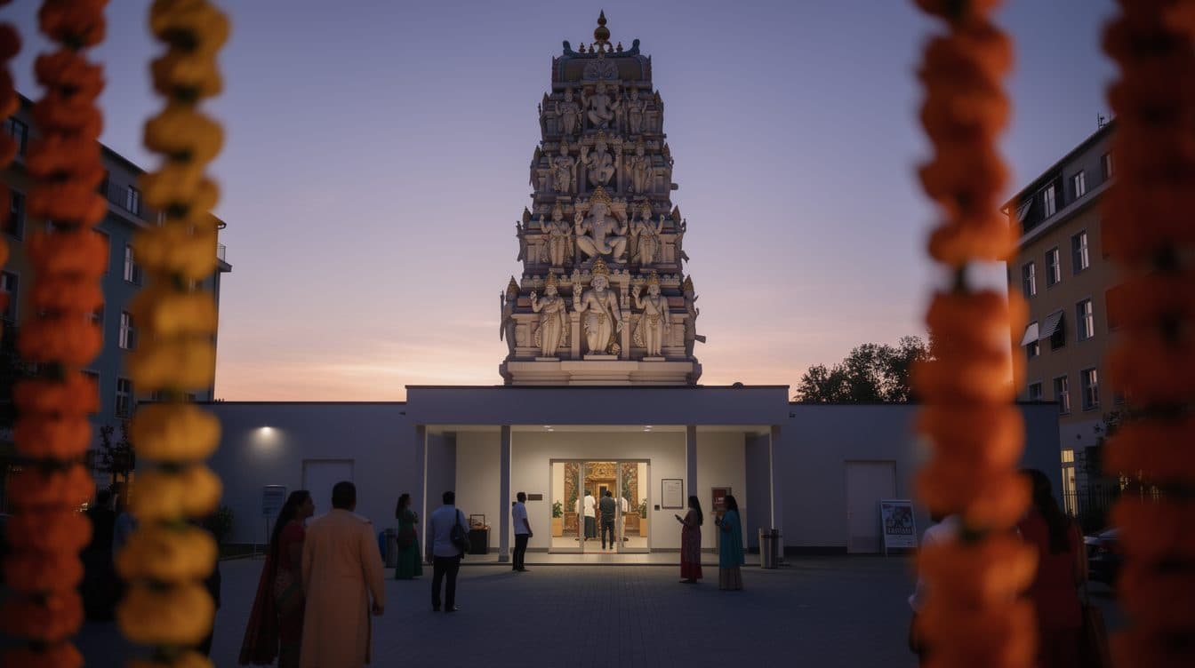 Sri-Ganesha-Hindu-Tempel a Berlino-Neukölln inaugurato dopo oltre 20 anni di pianificazione