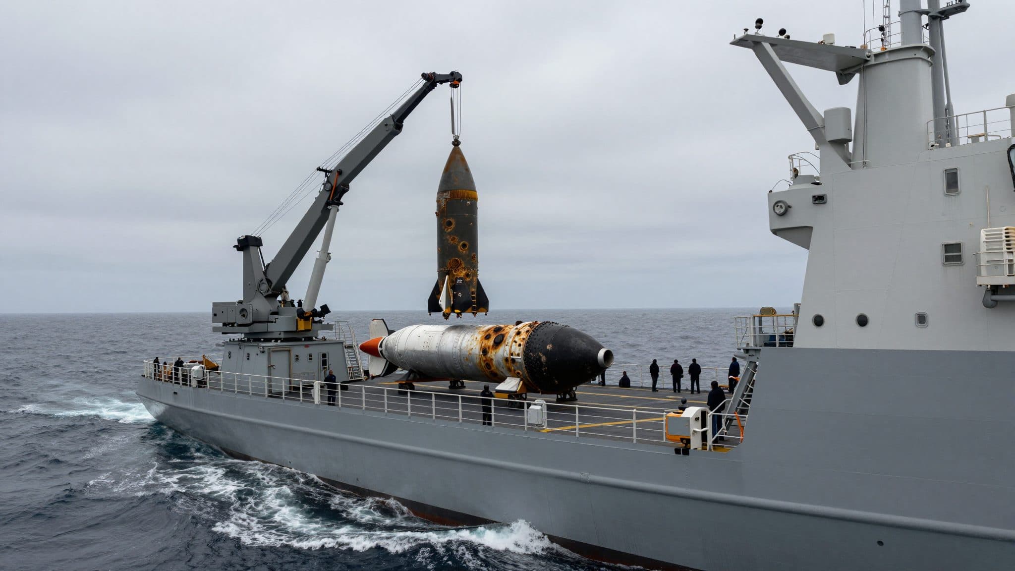 SpaceX recupera un razzo Starship dopo settimane alla deriva nell'Oceano Indiano