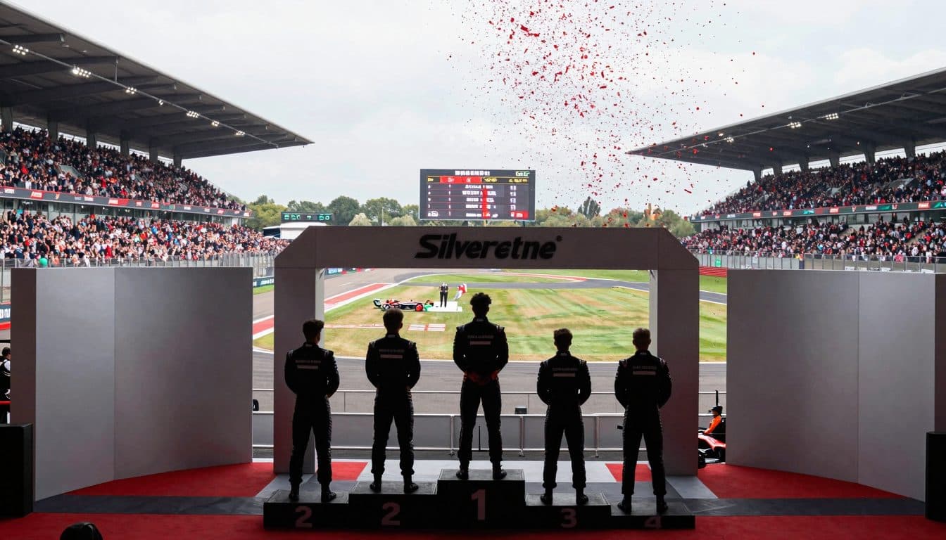 Leclerc festeggia la prima vittoria della Ferrari a Silverstone e scatena un successo giubilare storico