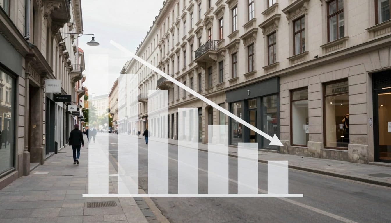 Numero di fallimenti aziendali in Austria leggermente in calo nel secondo trimestre 2026