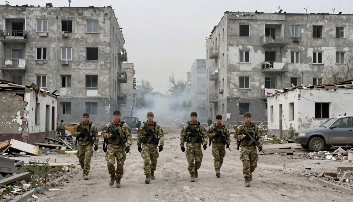 L'Ucraina smentisce Mosca e nega la perdita della città di Kostiantynivka nel Donbas