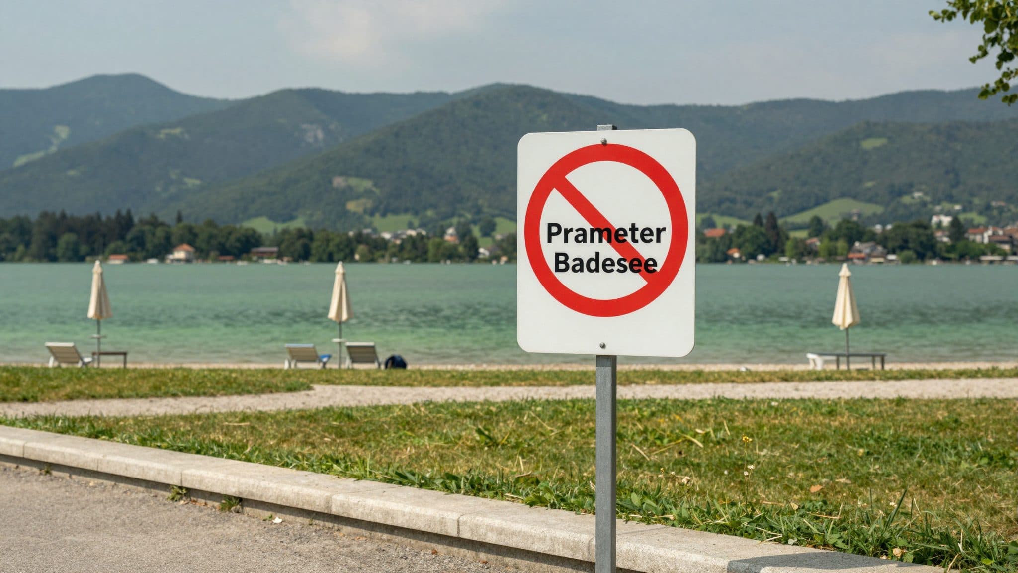 Divieto di balneazione al lago di Pramet a causa delle alghe blu