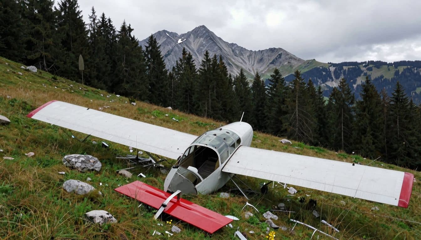 Due morti nello schianto di un piccolo aereo nella zona dell'Ötscher: una 15enne e lo zio sopravvivono