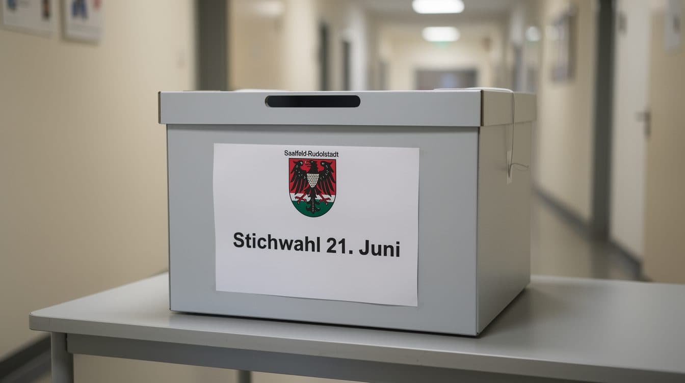 Ballottaggio a Saalfeld-Rudolstadt: Wolfram e Benninghaus si sfidano il 21 giugno