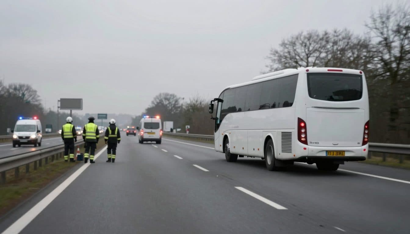 Otto feriti dopo un incidente di un pullman con studenti austriaci sull'autostrada olandese A28