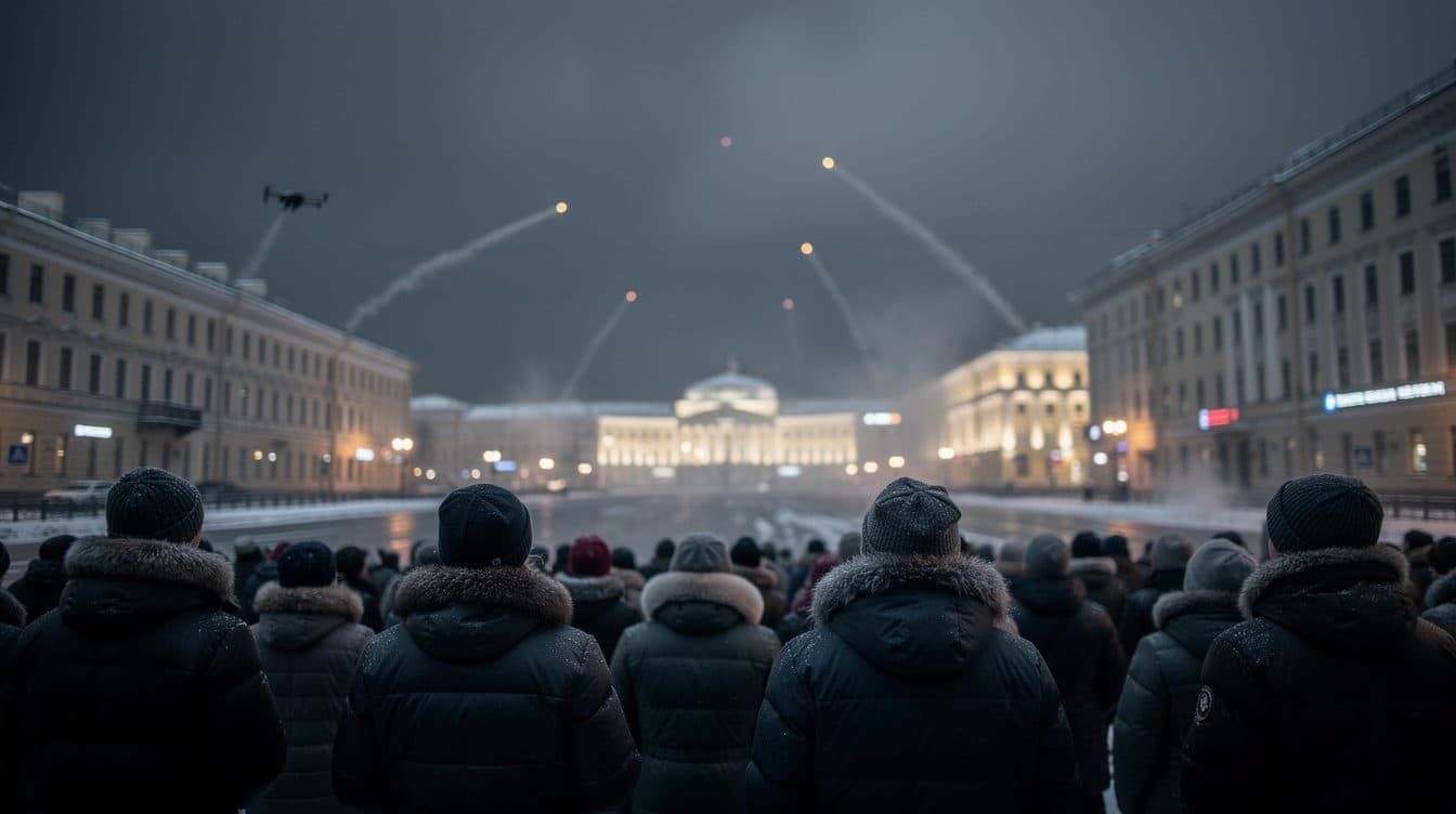 Droni ucraini disturbano il forum economico di Putin a San Pietroburgo