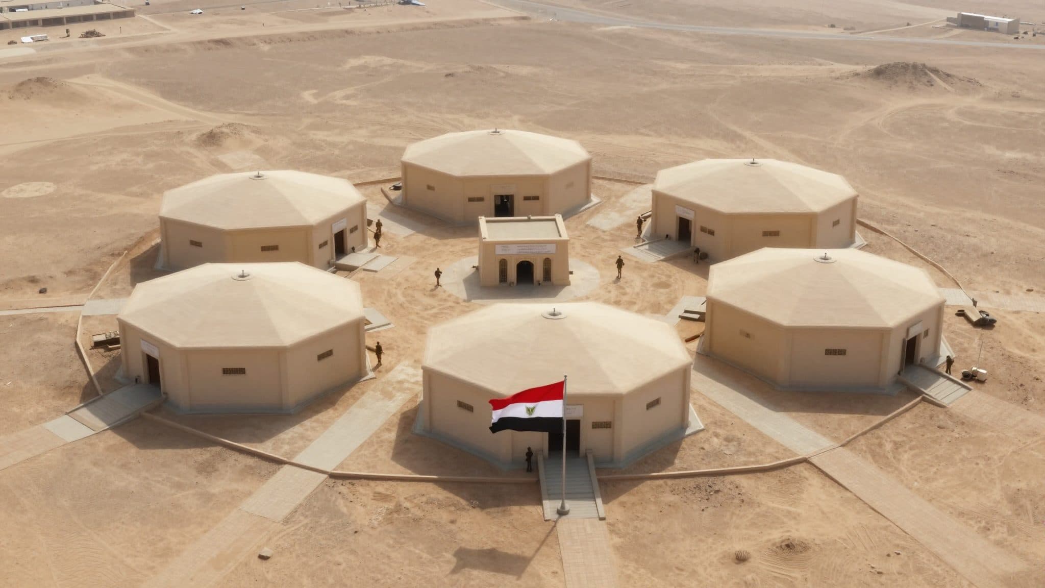 L'Egitto inaugura l'"Octagon", un'immensa sede militare nella sua nuova capitale amministrativa
