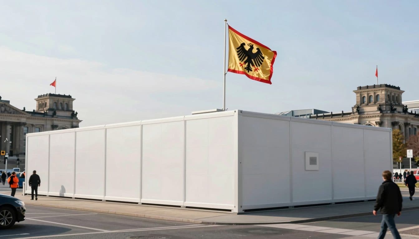 Steinmeier trasferisce gli affari ufficiali nella sede provvisoria allo Spreebogen