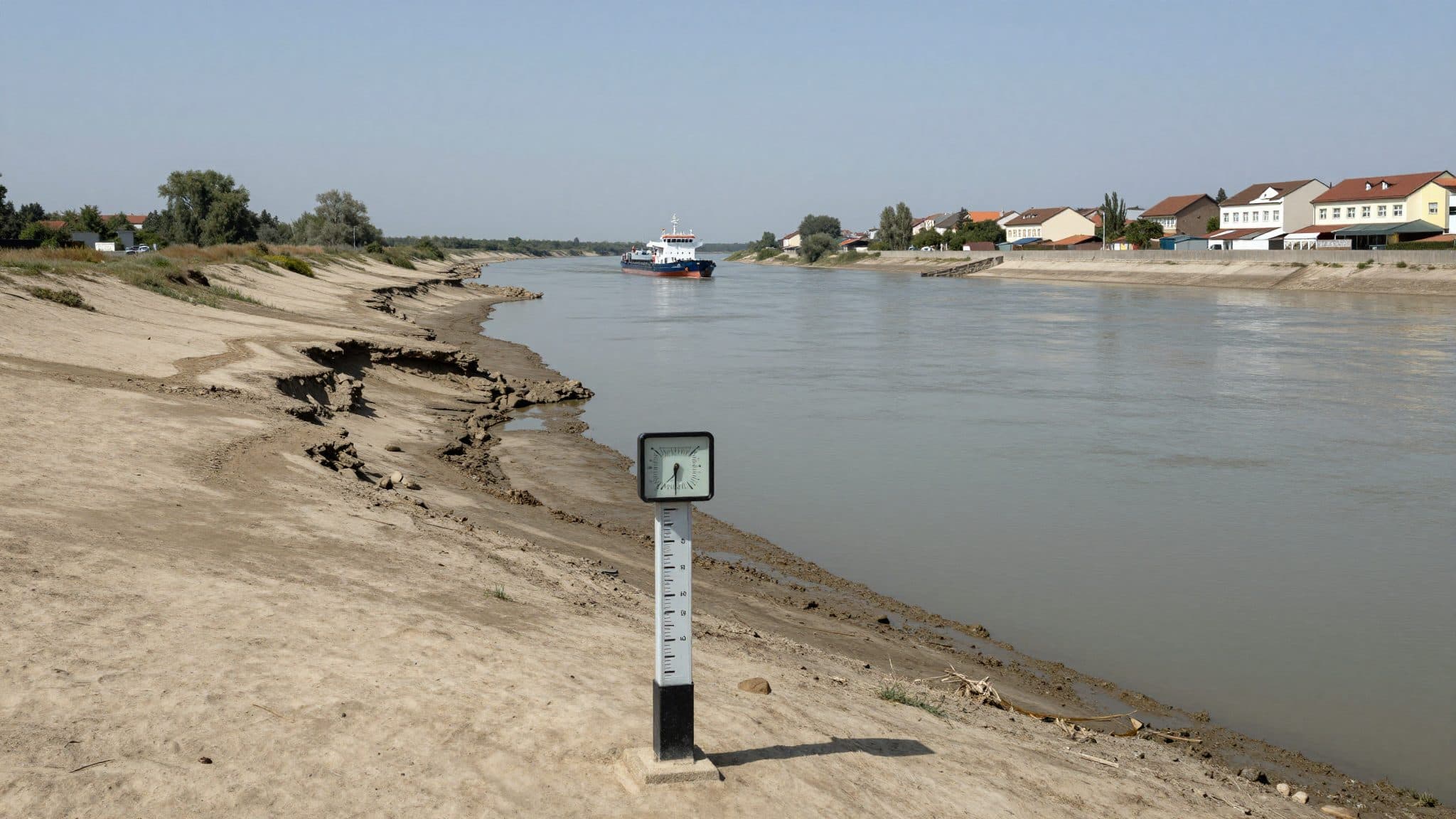 Crisi idrica sul Danubio: la Romania riapre un tratto del fiume alla navigazione