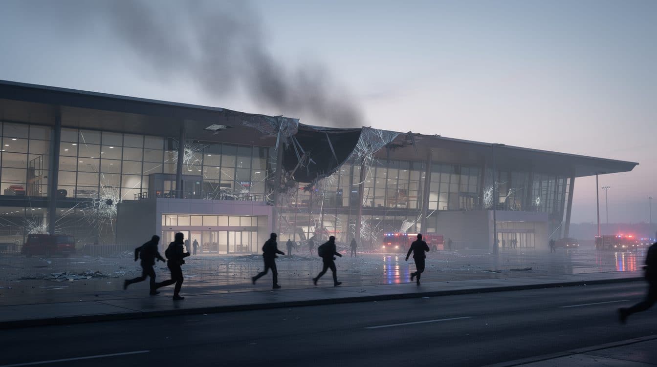 Attacco iraniano con droni all'aeroporto del Kuwait: un morto e 63 feriti